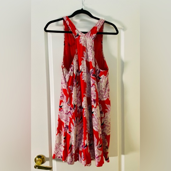 ASTR floral racer back dress - Picture 2 of 2